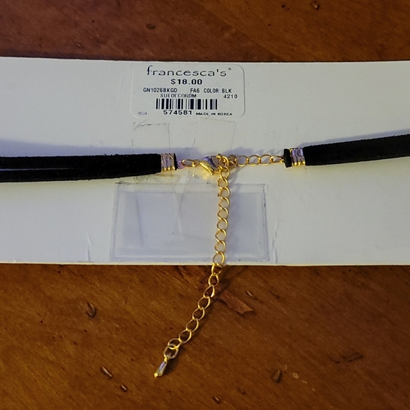 Francesca's Self Wrap Choker and Choker With Gold Clasp - Picture 5 of 5